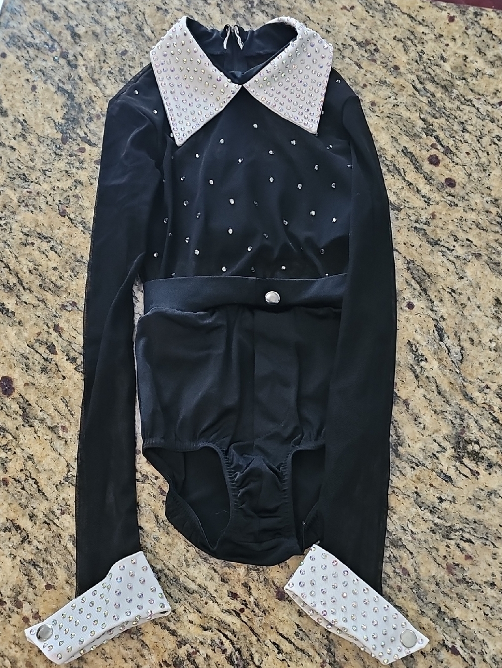 Black/white Dance Costume